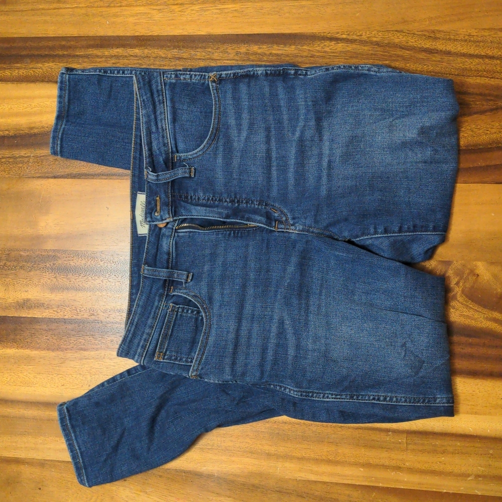 Madewell Curvy Roadtripper blue jeans, playford wash, size 28